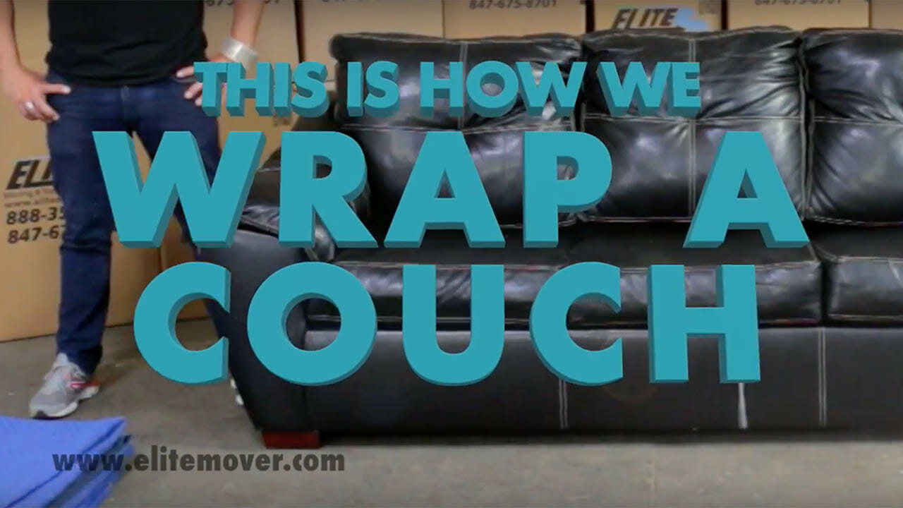 How to Move a Couch Wrap A Couch Chicago
