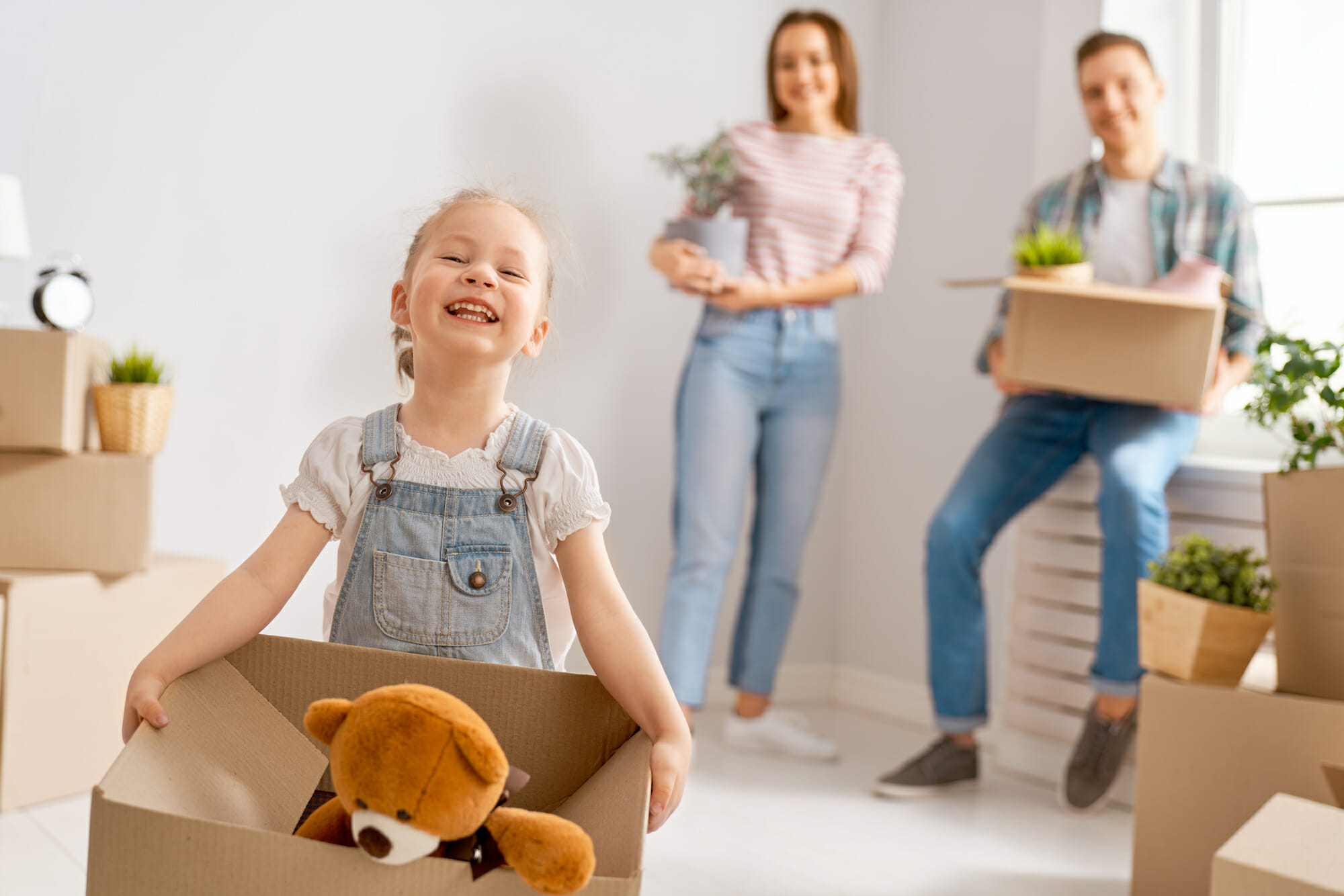 moving with kids